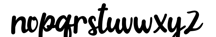 Shally Font LOWERCASE