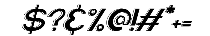 Shalto Italic Font OTHER CHARS