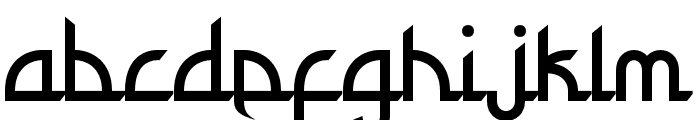 Shalwa-Regular Font LOWERCASE