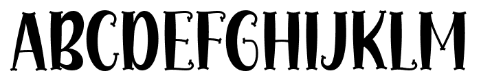 Shalye Font UPPERCASE