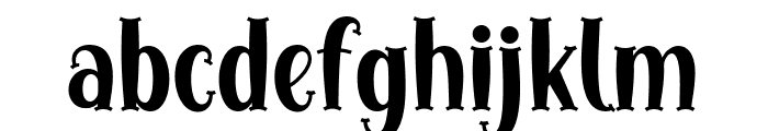 Shalye Font LOWERCASE