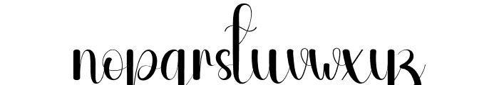Shamble Font LOWERCASE