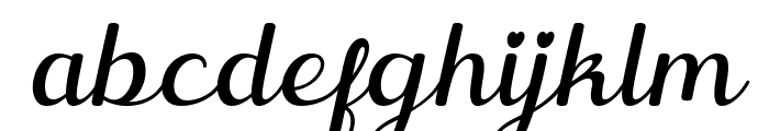 Shandi Font LOWERCASE