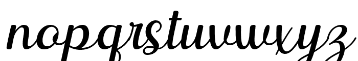 Shandi Font LOWERCASE