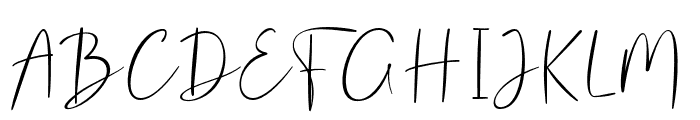 Shandora-Regular Font UPPERCASE