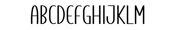 Shanta Font LOWERCASE