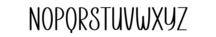 Shanta Font LOWERCASE