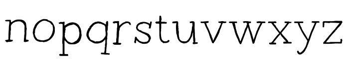 Shantic Font LOWERCASE
