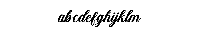 Shantuya Font LOWERCASE