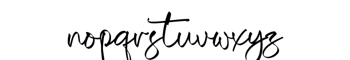 Shaquetta Torelly Font LOWERCASE