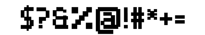 Sharpixel Font OTHER CHARS
