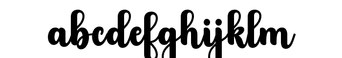 Shasha Font LOWERCASE