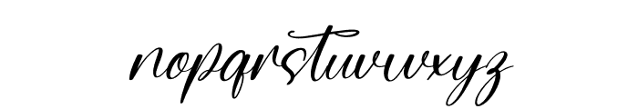 Shasty Garetha Italic Italic Font LOWERCASE