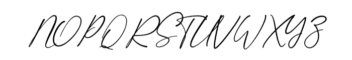 Shatoshi Signature Font UPPERCASE