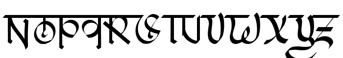 Shavanshi Rajdhani Regular Font UPPERCASE