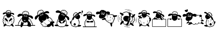 Sheep Doodle Font UPPERCASE