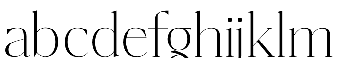Shefian Font LOWERCASE
