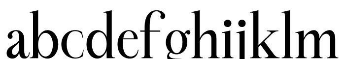 Sheftira Font LOWERCASE