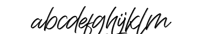 Shegottaka Font LOWERCASE