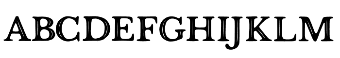 Shelana Monogram Regular Font LOWERCASE