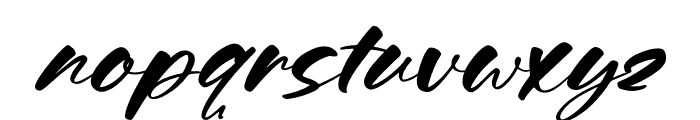Shelbya Italic Font LOWERCASE