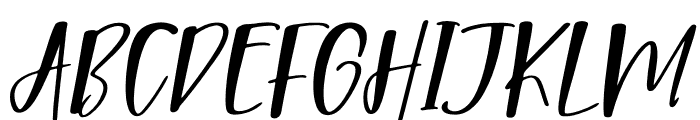Shelbyita Italic Font UPPERCASE