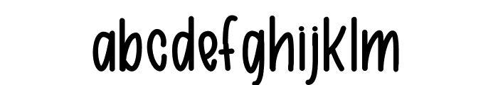 SheldonBold Font LOWERCASE