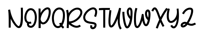 Shellow Font UPPERCASE