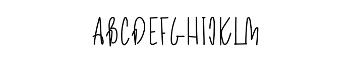 Shelly Party Font LOWERCASE