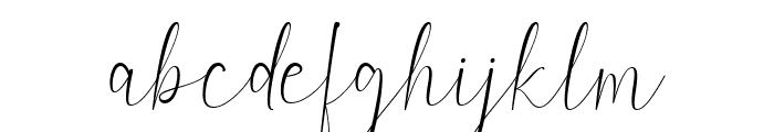 Shellyna Font LOWERCASE