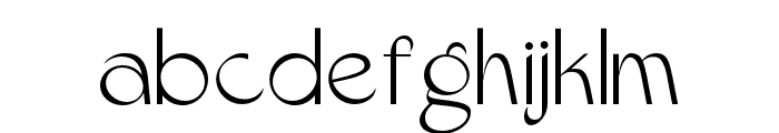 Shelottra Regular Font LOWERCASE