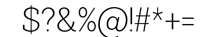 Shemekia-ExtraLight Font OTHER CHARS