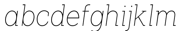 ShemekiaItalic-Thin FONT