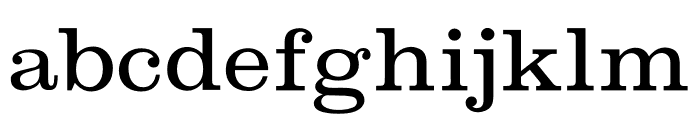 Shenandoah Clarendon Light Regular Font LOWERCASE