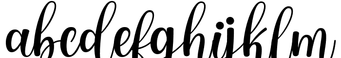 Shepila Font LOWERCASE