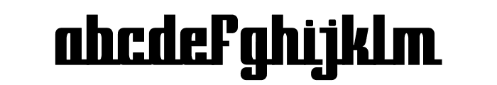 Shepro Gobegih Font LOWERCASE