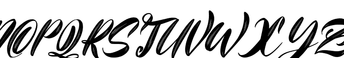 Sherilla Italic Font UPPERCASE