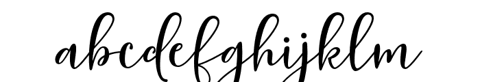 SherilynScript Font LOWERCASE