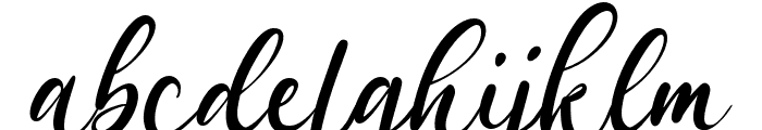 Sherlinda-Regular Font LOWERCASE