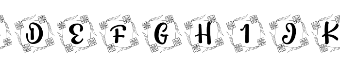 Sherlita Rose Monogram FONT