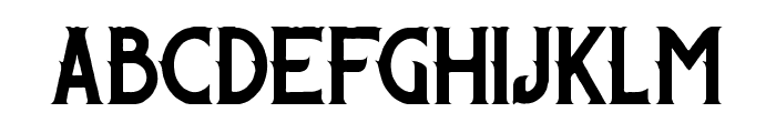 Sherlock Rough Font LOWERCASE