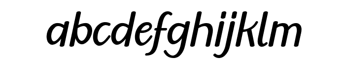 Sherlyna Italic Font LOWERCASE