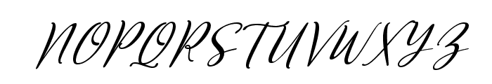 Sherman Italic Font UPPERCASE