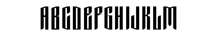 Sheross Font UPPERCASE