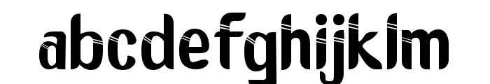 Shetid-Regular Font LOWERCASE