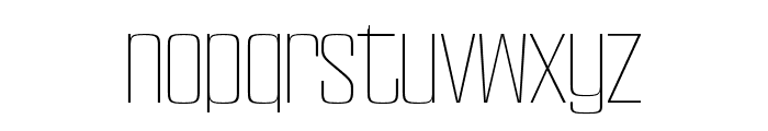 Sheylla-Thin Font LOWERCASE