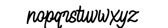 Sheylore-Regular Font LOWERCASE