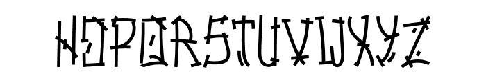 Shibazakura Font UPPERCASE
