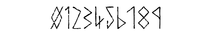 Shieldmaiden Rough Font OTHER CHARS