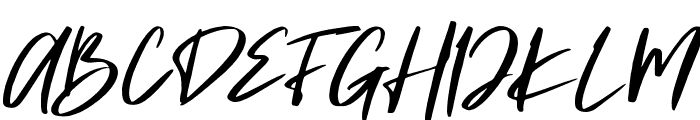 Shiggat Font UPPERCASE